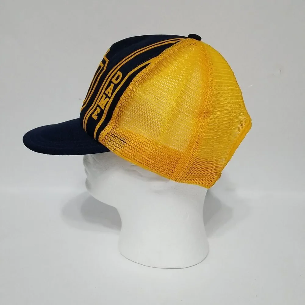 Notre‎ Dame Mesh Snapback Trucker Hat Cap Men's  Vintage New RARE